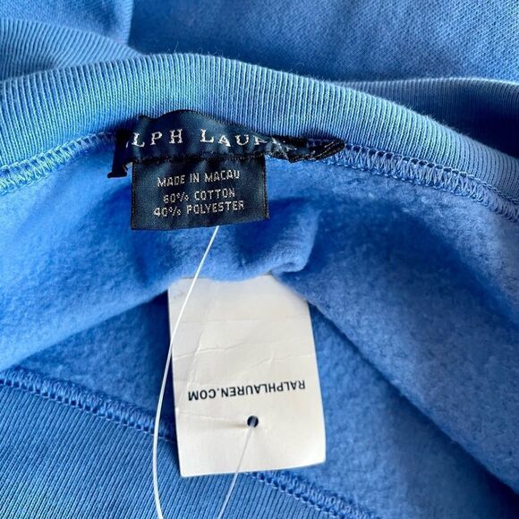 BLUE RALPH LAUREN DRAWSTRING SKIRT IN POWDER BLUE SIZE MEDIUM VINTAGE NWT - Picture 4 of 5